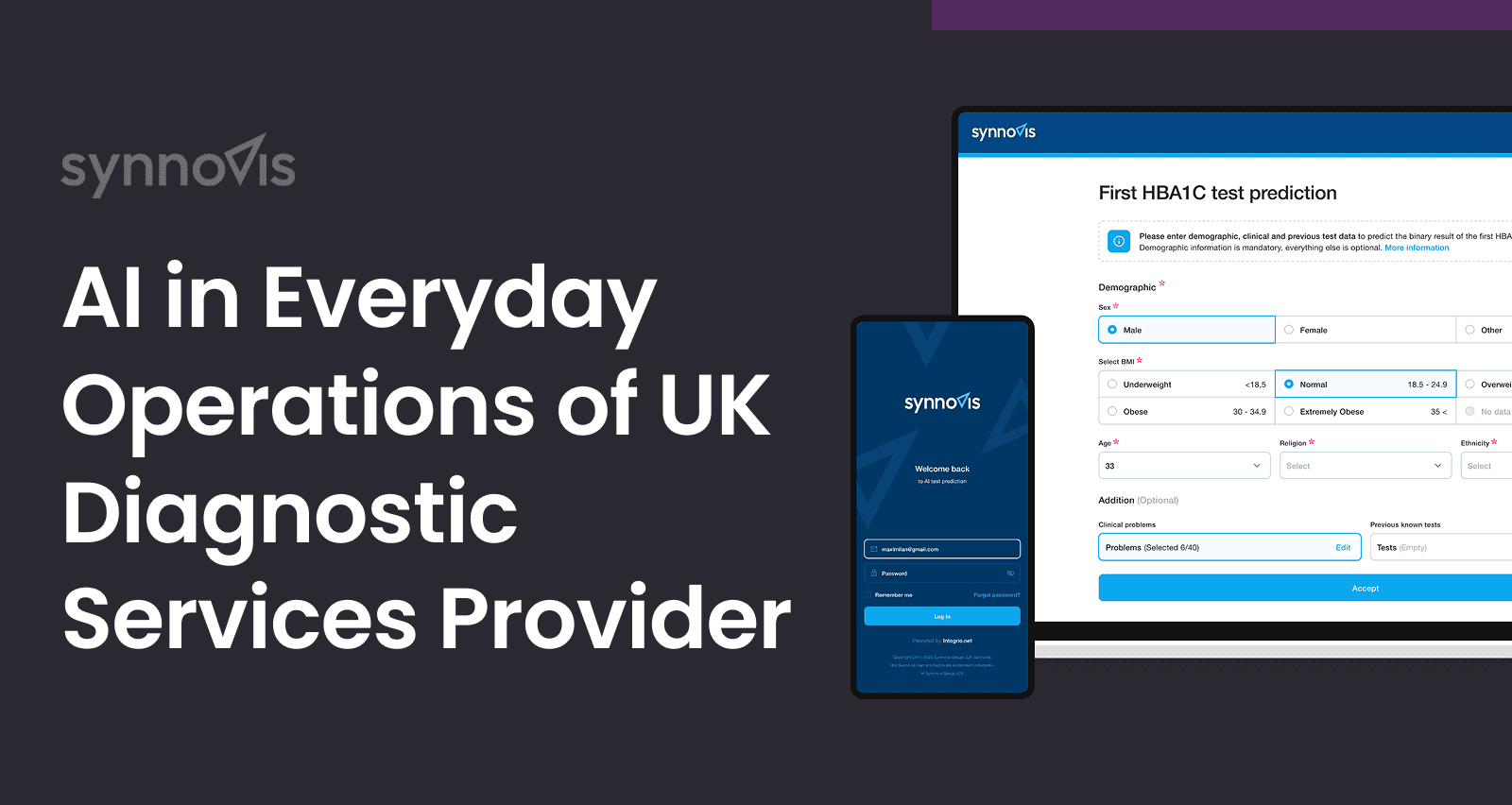 Integrio's AI case for a UK diagnostic services provider