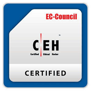 Certified Ethical Hacker certification Certified Ethical Hacker badge