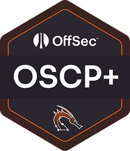 Offensive Security Certified Professional certification OSCP certification badge