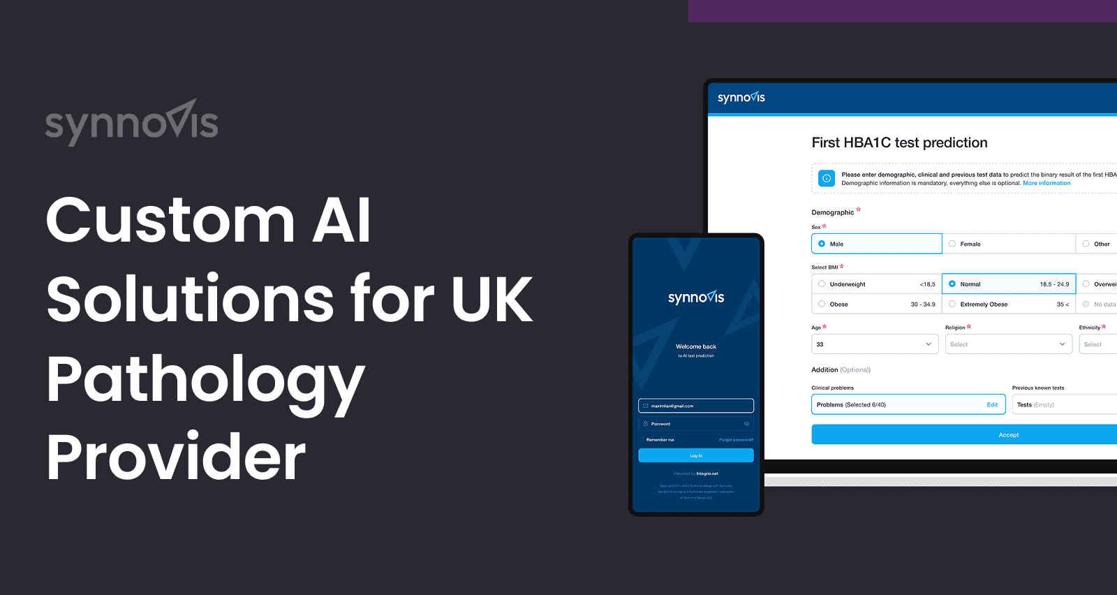 Custom AI solutions for a pathology provider